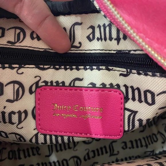 NWT Juicy Couture Pink Crossbody Bag - Picture 4 of 12
